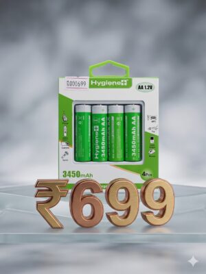 Home Hygiene AA 3450mAh Batteries (4Pcs)